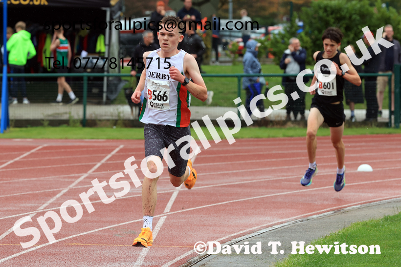 Mens Under-17s 2025 Northern Athletics Autumn Road Relays, Leigh, Lancashire. Photo: David T. Hewitson/Sports for All Pics
